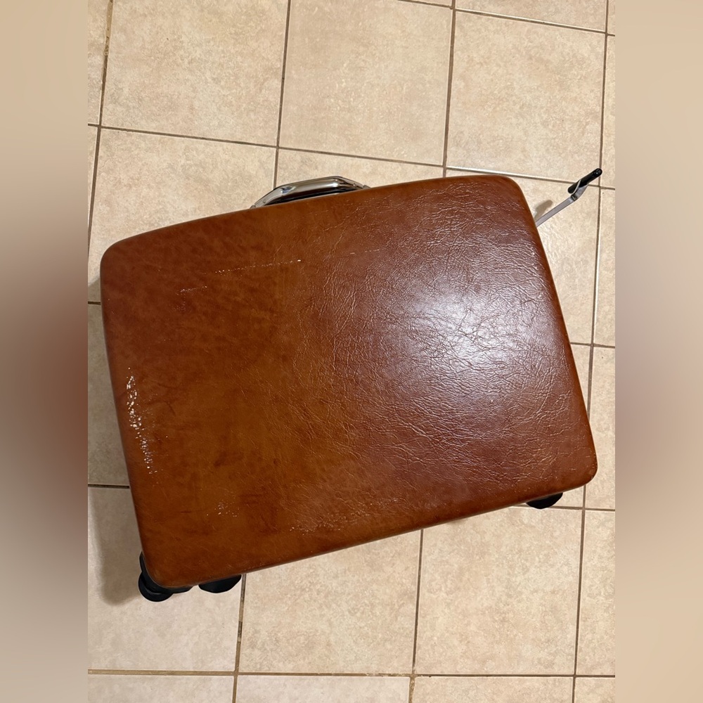 Vintage Samsonite
Brown  Silhouette Travel
Suitcase Luggage Hard
Shell 25”
